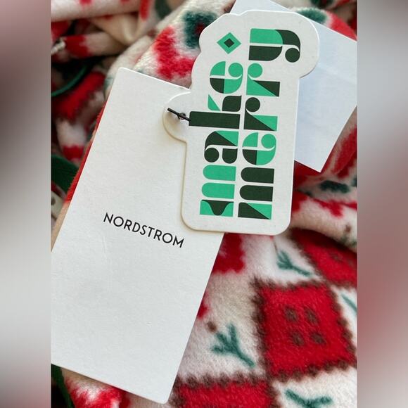 New ~NORDSTROM ~Matching Family Microfleece Hooded Jumpsuit Pajamas Size 2X - Picture 5 of 7